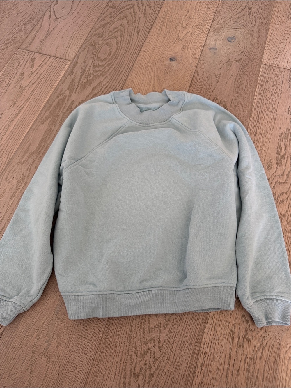 ALO Yoga Pale Blue Pullover Sweatshirt